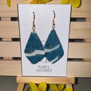 polymer clay earrings – medium